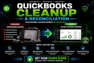 do quickbooks cleanup and reconciliation