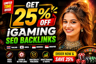 build igaming SEO backlinks USA UK