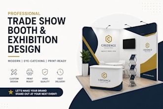 design a professional event signage banner conference backdrop