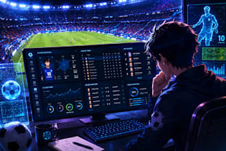 build a football statistics website or sports analytics dashboard