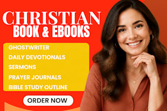 write the best christian book and ebook writing service