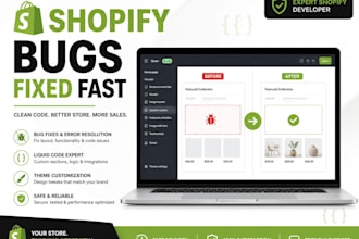 fix shopify liquid bugs and customize your theme fast and reliably