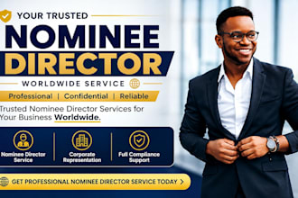 provide nominee director and company registration service worldwide