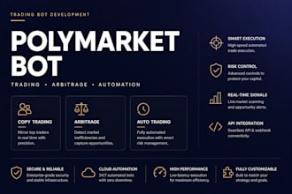 build polymarket bot, polymarket trading bot, polymarket arbitrage bot
