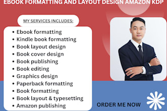 do book formatting kindle paperback formatting ebook formatting kdp book design