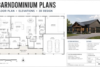 design barndominium plans, pole barn, barn house and shop house floor plans