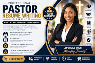 write pastor, christian, ministry, church, clergy, outreach, faith, pastoral, cv
