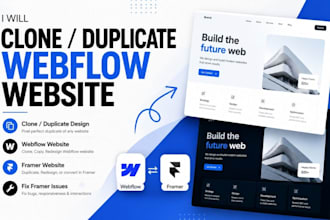 clone duplicate design webflow website framer duplicate webflow fix framer