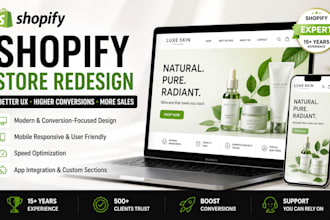 redesign your shopify store for better UX and conversions