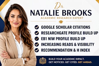 increase google scholar citations, reads recommendations, build research profile