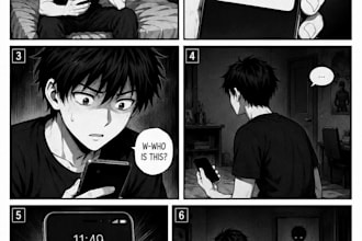 draw professional comic pages