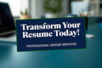 design resume and CV design