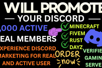 discord mass dm, target outreach, rust, dayz, fivem, minecraft, gaming promotion