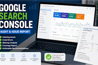 audit google search console and report indexing and crawl issues