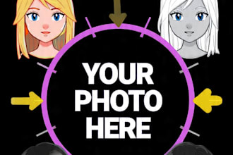 design ai avatar and youtube thumbnail in 1 hour