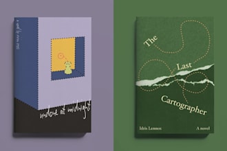 design a custom book cover for your novel, or kindle ebook