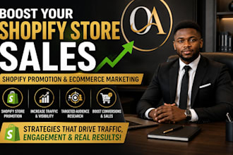 boost your shopify store sales ecommerce marketing promotion