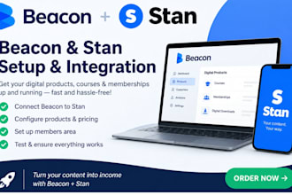 setup and optimize your stan store and beacons ai store