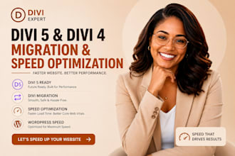 divi 5, divi migration, speed optimization, divi 4, wordpress speed
