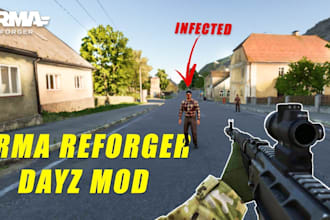 fix and edit project zomboid mods, dayz mods, arma reforger dedicated server