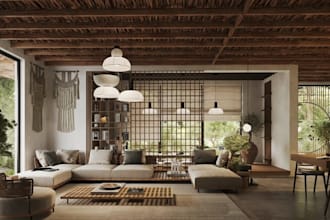 create photorealistic interior design 3d rendering and visualization