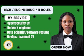 create tech resume, software resume, engineering CV, ats resume, IT resume