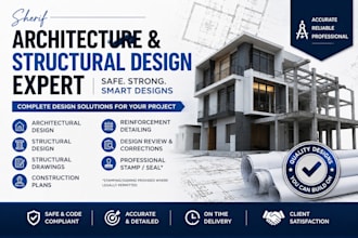 do structural load calculations for steel, concrete and wood structure