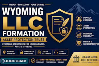 form your anonymous wyoming llc or asset protection trust