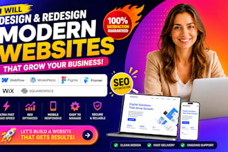 design webflow wordpress figma framer squarespace seo optimization wix website