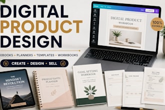 create digital products ebooks planners templates and workbooks