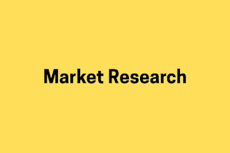 do custom market research, competitor analysis