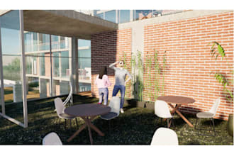 3d renders and bim models