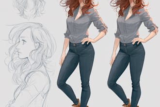 draw you a realistic character