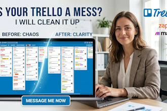 clean up your trello board and fix messy project workflows