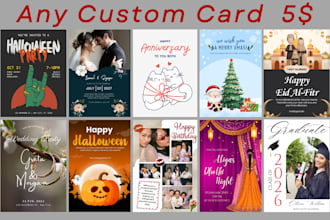 create custom cards for your occasions