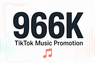 promote your music on my 966k tiktok music page