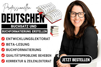 professionellen deutschen buchsatz und buchformatierung erstellen