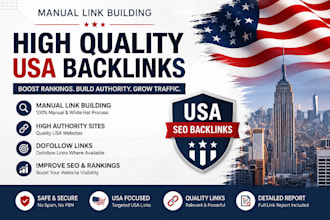 build high authority usa dofollow blacklinks with manual link building