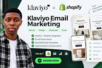 setup klaviyo email flows, shopify klaviyo email marketing klaviyo email design