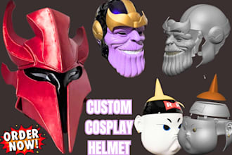 wearable custom cosplay helmet, eva foam cosplay mask anime cosplay helmet maker