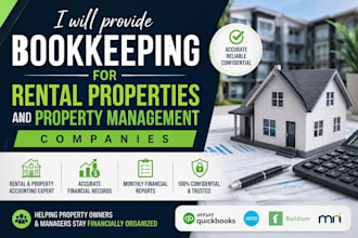 provide bookkeeping for rental properties and property management companies
