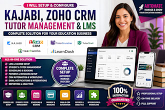 kajabi setup zoho crm tutorcruncher tutorshell student tutor teachwork learndash