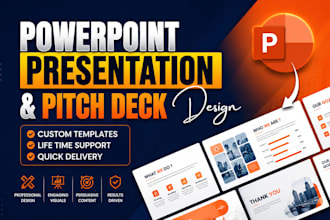 design or redesign powerpoint presentation and improve powerpoint presentation