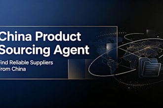 be your local assistant in china for sourcing and support