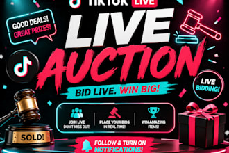 set up tiktok shop, tiktok live selling and live auction