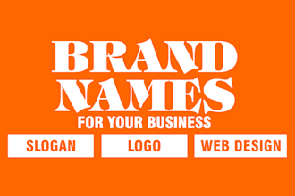 create a winning brand name, slogan and logo for you