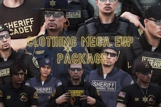 design unique fivem eup clothing, vehicle, maps and custom assets