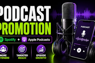 podcast promotion apple podcast marketing spotify promotion
