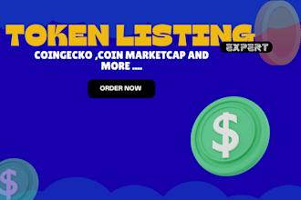 do ico listing, token listing, coin listing on coin gecko