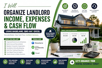 reconcile rental income and expenses using stessa and quickbooks online